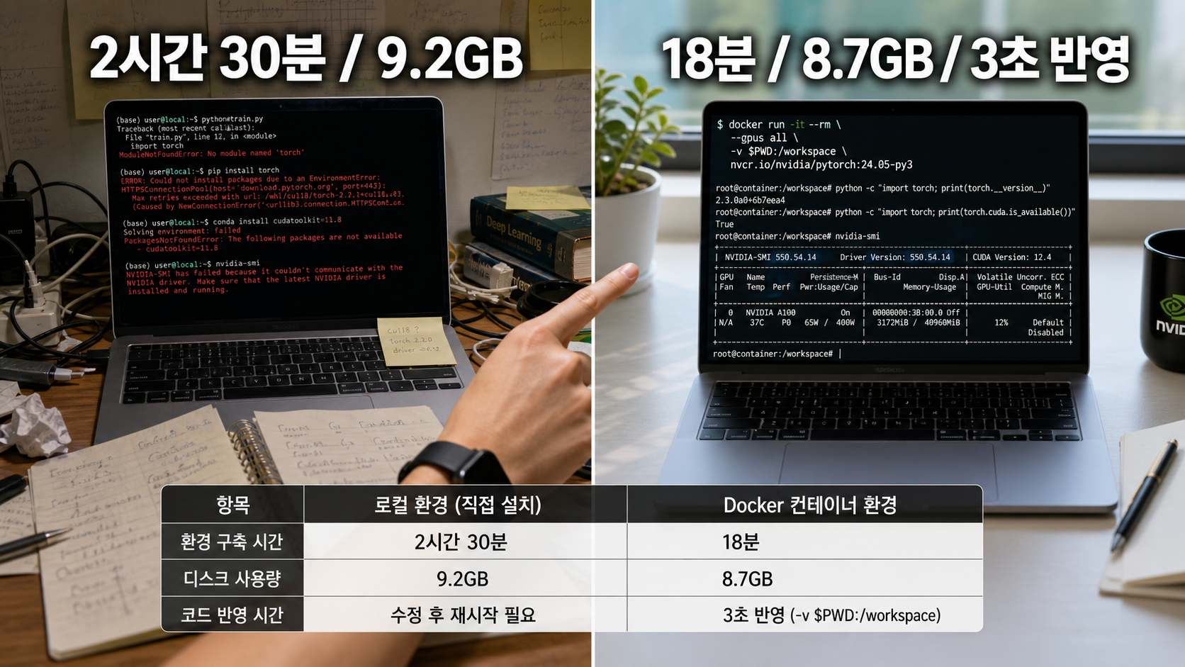 AI 프로젝트 도커 컨테이너 실행을 위한 바이브코딩 전체 가이드