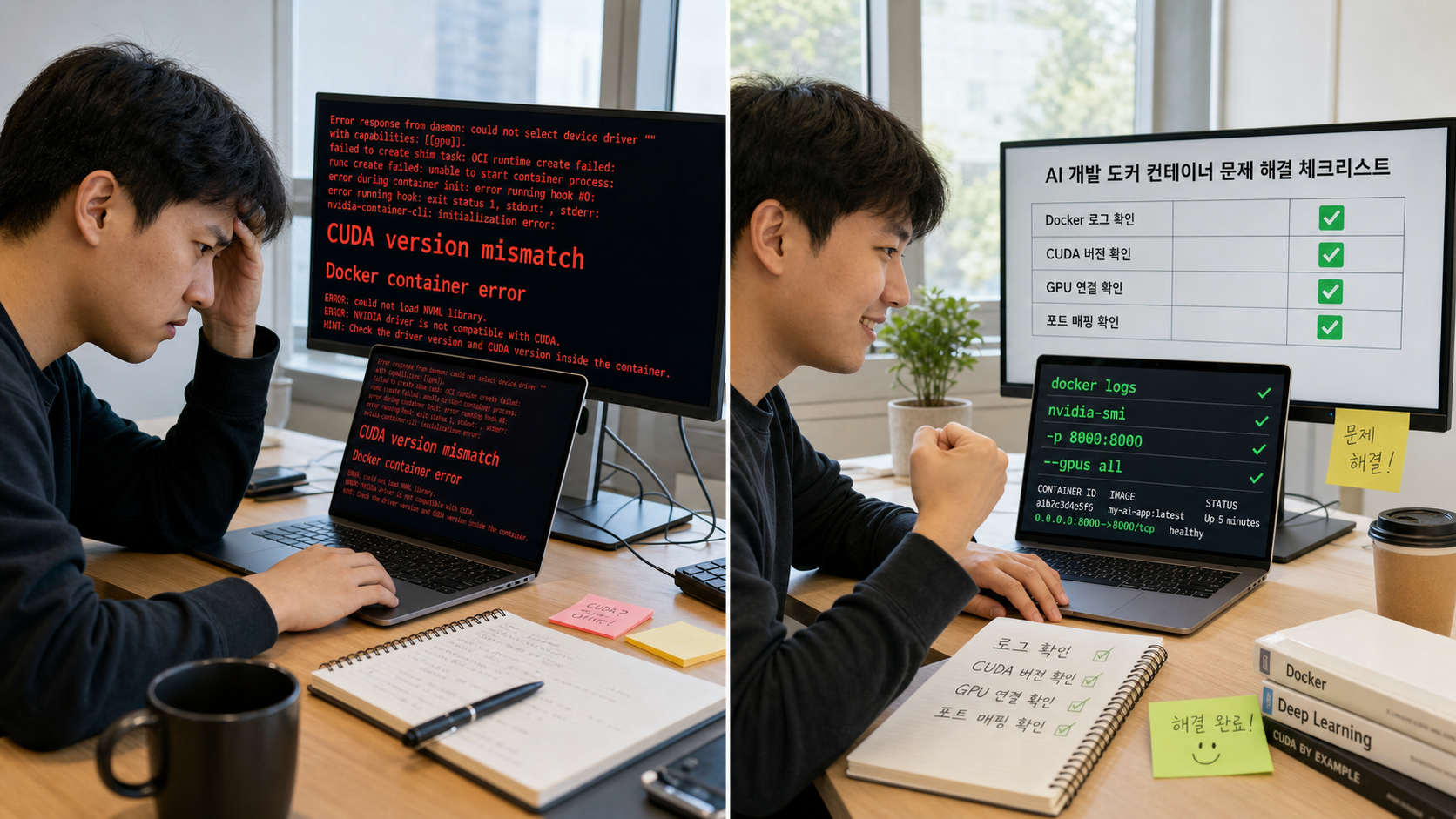 AI 개발 도커 컨테이너 문제 해결 체크리스트